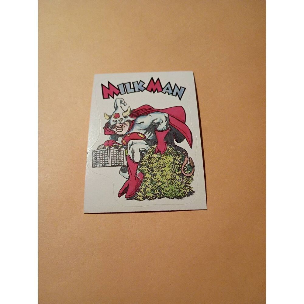 1983 General Mills Zero Heroes Trading Card Sticker Card Vintage #8